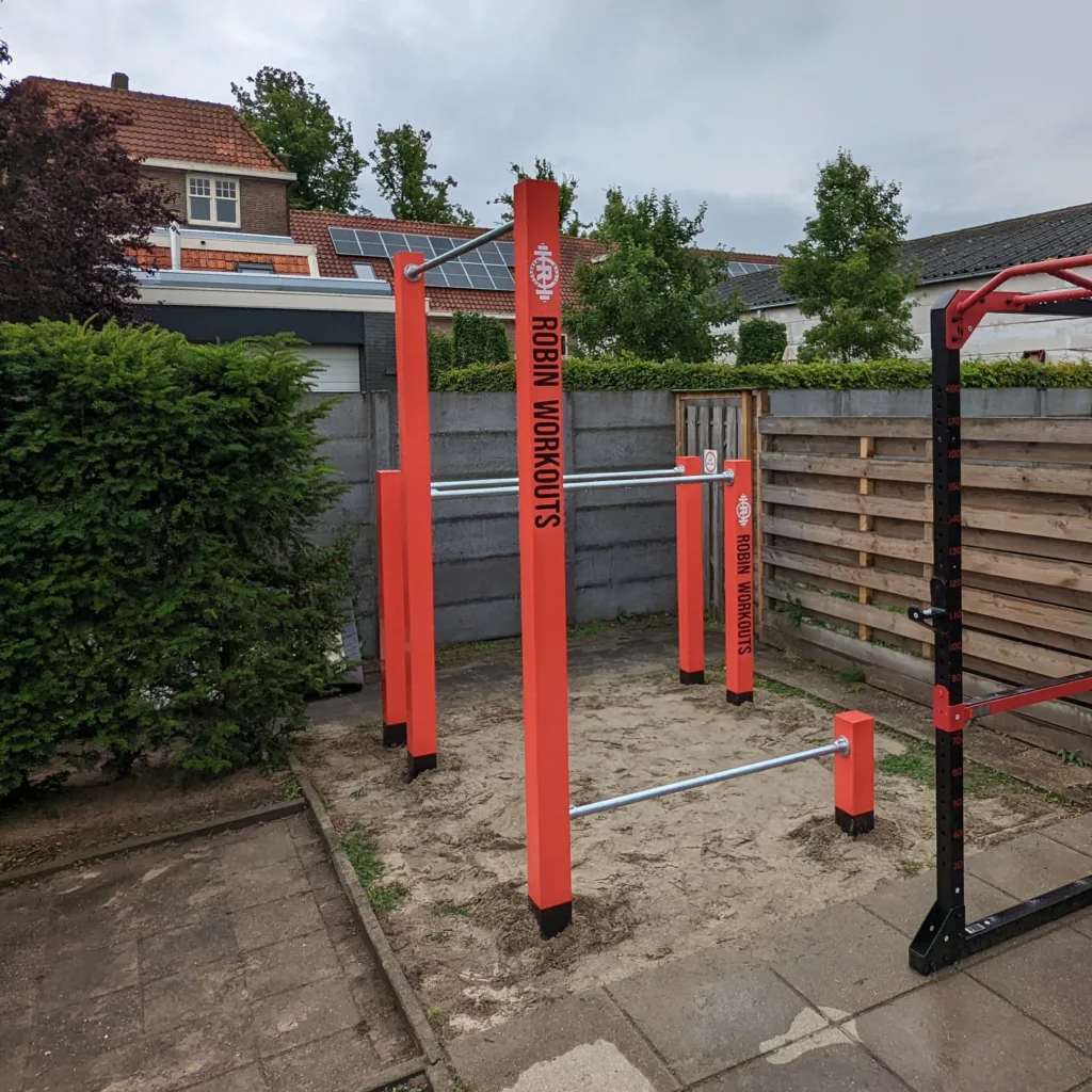 Handgemaakt calisthenics park op maat door Croffit